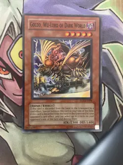 EEN-EN024 Goldd, Wu-Lord Of Dark World Super Rare Unl Edition NM Yugioh Card - Image 1