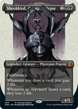 MTG English Sheoldred, the Apocalypse (Concept Praetor) NM Foil - Image 1
