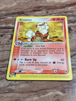 Vintage 2003 Pokemon Arcanine Card 15/100 Sandstorm Lightly Played - Image 3