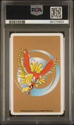 Pokemon Gold Poker Playing Card Shellder 7 of Spades #090 PSA 9 Mint - Image 2