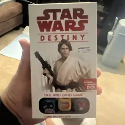 Star Wars: Destiny Luke Skywalker Starter Set Dice and Card Game New in Box - Image 1