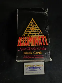 INWO Illuminati CCG Blank Cards Booster Pack Box Factory Sealed See Description - Image 1
