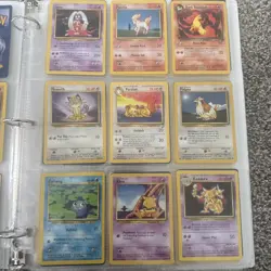 100 + cards Binder Pokemon Card Collection Vintage including Pikachu and more - Image 2