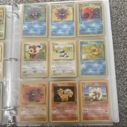100 + cards Binder Pokemon Card Collection Vintage including Pikachu and more - Image 4