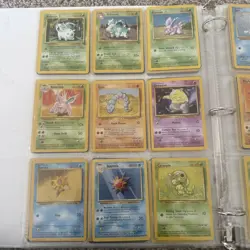 100 + cards Binder Pokemon Card Collection Vintage including Pikachu and more - Image 5
