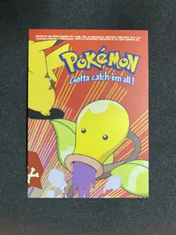 2000 Topps Pokemon TV Animation Stick-On Geodude - Image 2