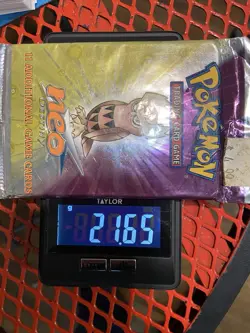 Pokemon Neo Destiny Booster Pack - Noctowl Artwork - English -Sealed “Heavy” - Image 1
