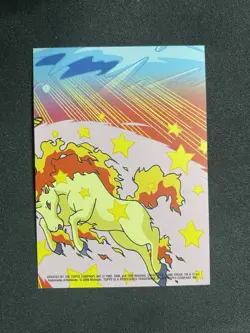 2000 Topps Pokemon TV Animation Stick-On Wartortle - Image 2