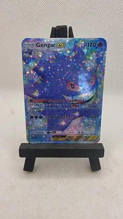 gengar shiny ex holo Pokemon TCG Pocket celestial guardians fan art crd0950 - Image 1