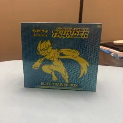 Pokemon Sun And Moon Lost Thunder ETB Factory Sealed Box - Image 1