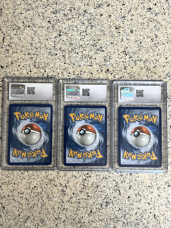2022 Pokemon Illustration Contest Bulbasaur Arcanine Greninja CGC 7.5 & 8.0 - Image 5
