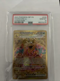 Pokemon TCG Charizard ex Sv03: Obsidian Flames 228/197 Holo Hyper Rare PSA 10 - Image 2