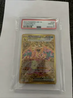 Pokemon TCG Charizard ex Sv03: Obsidian Flames 228/197 Holo Hyper Rare PSA 10 - Image 3
