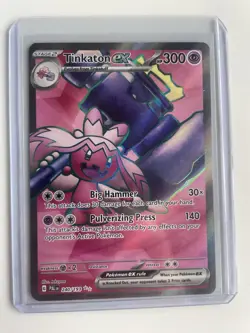 Pokemon Paldea Evolved EN - Tinkaton ex Full Art (240/193) NM Pack Fresh - Image 1