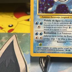 Poliwrath Unlimited Holo Rare Pokemon Base Set 13/102 Spanish - Image 5