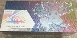 Pokemon Scarlet & Violet Prismatic Evolutions Super-Premium Collection box dent - Image 1
