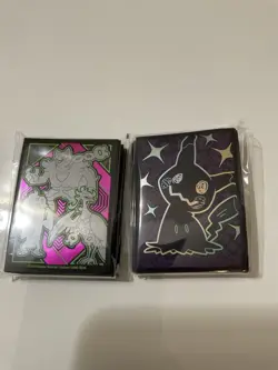 Pokemon TCG Sleeves 65 Sleeve Count Pack x 2 - Paldean Fates and Shrouded Fable - Image 1