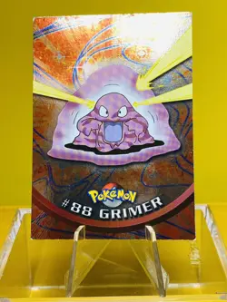 Grimer #88 | TOPPS 1999 TV Animation | Blue Logo HOLO | Vintage Pokemon - Image 1
