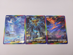 Articuno Zapdos Moltres Custom TCG Pocket Pokemon Card Holo Textured Fanmade - Image 1