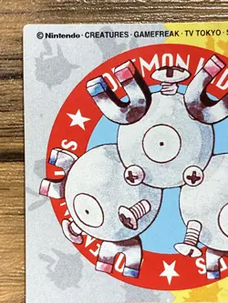 Pokemon Kids' Mini Card Magneton Nintendo Bandai Pocket Monsters 1998 Japan - Image 3