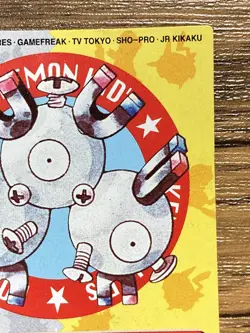 Pokemon Kids' Mini Card Magneton Nintendo Bandai Pocket Monsters 1998 Japan - Image 4