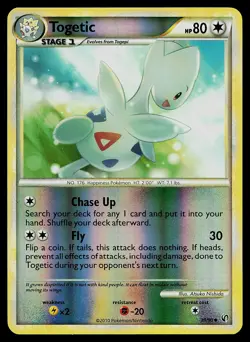 Pokemon Card - Togetic Undaunted 39/90 Reverse Holo - Image 1