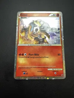 Pokemon Card - Entei HGSS Promos HGSS20 Promo 4/4 - Image 1