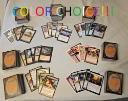 Bulk Lots 100 Magic Cards COLOR CHOICE. MTG! Guaranteed Rares, Mythics, Foils. - Image 1