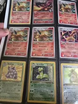 Pokemon Card Collection First Edition Holos Charizards - Image 1
