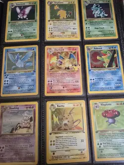Pokemon Card Collection First Edition Holos Charizards - Image 2