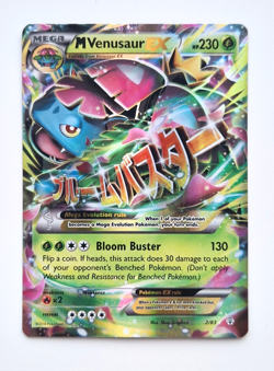 M Venusaur EX 2/83 Holo Rare Mega Full Art Generations Pokemon Card - Image 1