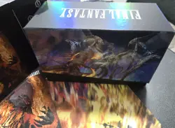 MTG Final Fantasy Gift Bundle Box - x1 DICE INCLUDED . No Packs only Land Cards - Image 3