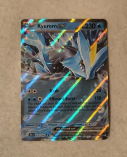 Kyurem EX 28/86 Rare Pokemon Trading Card Black Bolt English - Image 1
