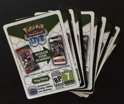 10 X Celebrations Booster Pack SWSH Live Code Pokemon Trading Card Game - Image 1
