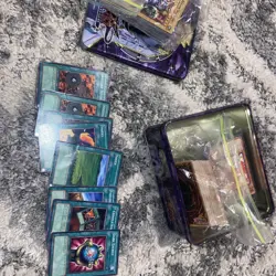 Yu-go-oh Lot With Tin Garage Sale Find No Idea Lots Of Cards TCG - Image 3