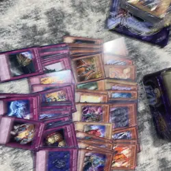 Yu-go-oh Lot With Tin Garage Sale Find No Idea Lots Of Cards TCG - Image 5
