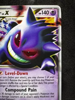 Pokemon Gengar TCG LV.X Platinum Arceus Holo Ultra Rare Card 97/99 - Image 3