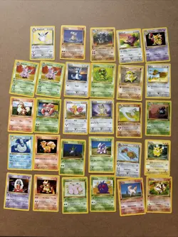 Lot Of 29 1st Edition Pokemon Cards WOTC Vintage Authentic Rare - Image 1