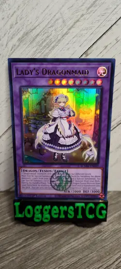 Yu-Gi-Oh! Lady's Dragonmaid / BLMM EN049 1st Edition NM - Image 1
