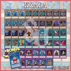 STARTER DECK CHUMLEY'S KOALA BEAST 50 | Master of Oz Des Kangaroo Big YuGiOh ?? - Image 1