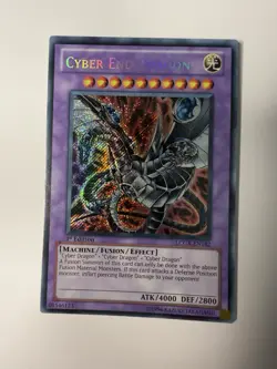 Yugioh YuGiOh! LP Cyber End Dragon - LCGX-EN182 - Secret Rare - 1st Edition - Image 1