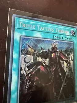 EU Print Yu-Gi-Oh! Triple Tactics Thrust Secret Rare RAO3 - Image 2