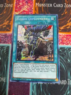 Yu-Gi-Oh! Fusion Deployment MP21-EN081 Prismatic Secret Rare 1st Edition NM - Image 1