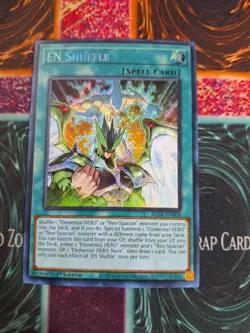 Yu-Gi-Oh! TCG EN Shuffle BLCR-EN008 Secret Rare 1st Edition Near Mint - Image 1