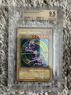 Yu-Gi-Oh Dark Magician DDS-002 Promo Secret Rare BGS 9.5 Gem Mint 10 Subgrade - Image 1