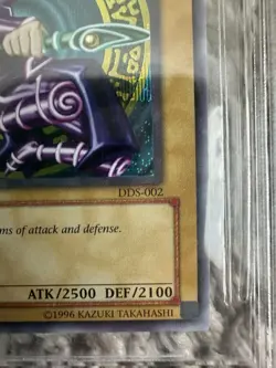 Yu-Gi-Oh Dark Magician DDS-002 Promo Secret Rare BGS 9.5 Gem Mint 10 Subgrade - Image 5