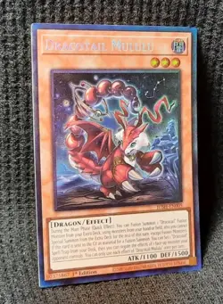 Dracotail Mululu *COLLECTOR RARE* JUSH - EN005 1st Edition NM - Image 1