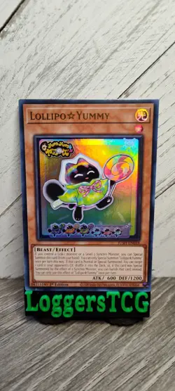 Yu-Gi-Oh! Lollipo Yummy / JUSH EN018 1st Edition NM - Image 1