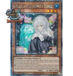Yugioh! 1x Ghost Sister & Spooky Dogwood RA03-EN020 Quarter Century Secret Rare - Image 1