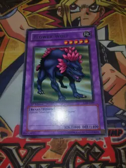 Flower Wolf lob-e087 1st Edition (LP) Rare Yu-Gi-Oh! - Image 3